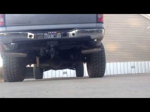 Chevy Silverado 5.3 with cherry bomb extreme exhaust with cats