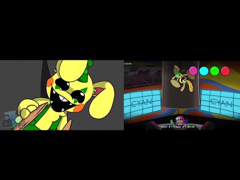 Bunzo Bunny Death Animation VS Friday Night Funkin