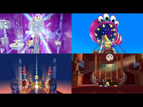 Despicable Me: Minion Rush - Location Secret Areas