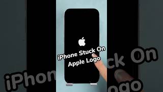 🔥iPhone Stuck on Apple Logo😨Now see how to fix it#shorts