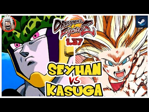 DBFZ Seyhan vs Kasuga (Cell, Vegeta, A18) vs (Kefla, A21, A18)