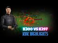 GAME OF THRONES WINTER IS COMING KVK K300 VS K297 HIGHLIGHTS