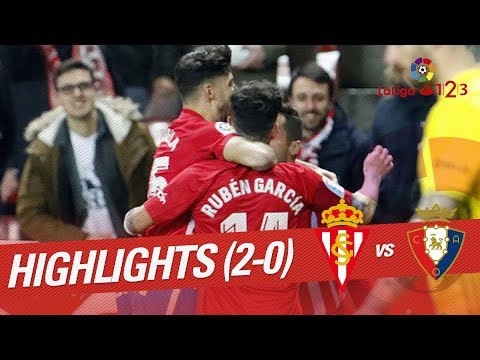 Highlights Sporting de Gijón vs Osasuna (2-0)