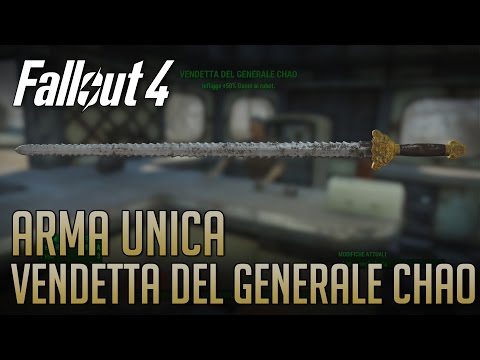 Fallout 4 | ARMA UNICA: VENDETTA DEL GENERALE CHAO (Spada Rivoluzionaria) | Guida Completa
