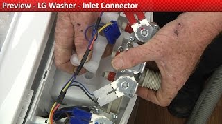LG Washer Water Leaking From Connector - Inlet Connector Repair