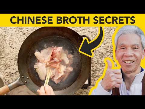 Dad's Simple Chicken Broth (ready in 28 minutes)!