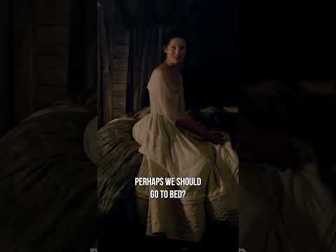 Claire invites Jamie to bed 🔥 | Outlander #shorts