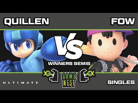 Game Nest Smash It Up: Fow (Ness) vs Quillen (Mega Man) - Winners Semis