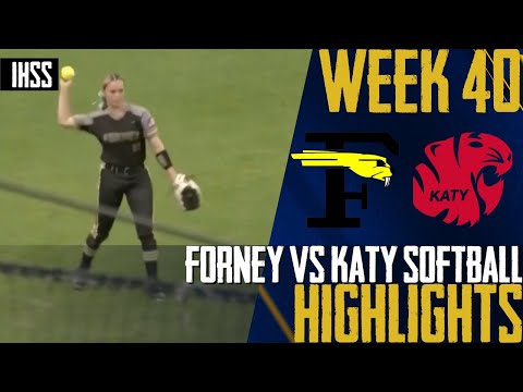 Forney vs Katy Softball | Avery Pitts Battles Back But Katy Pulls Away 7-2