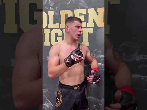 Filip Marić slavio prekidom na Gripama ! #mma #golden #gripe #victory