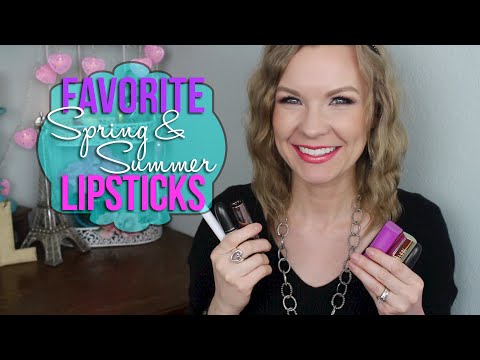 Favorite Lipsticks for Spring & Summer! Collab with Wannamake_up!