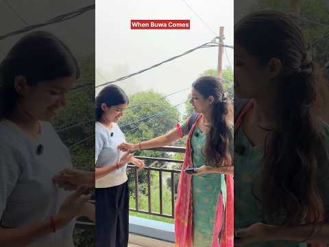 When Buwa comes our home | Laksha Joshi | #shorts