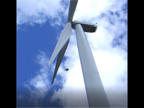 Rope Access  How to reach the wingtip of a wind turbine