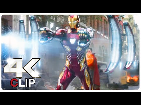 Iron Man Nanotech Suit Up Scene | AVENGERS INFINITY WAR (2018) Movie Clip 4K