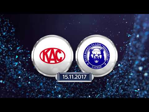 Erste Bank Eishockey Liga 17/18. 20. Runde: EC-KAC - KHL Medvescak Zagreb 4:1