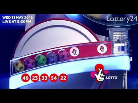 2016 05 11 UK lotto Numbers and draw results