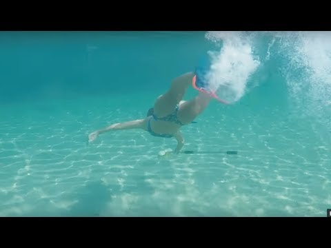 Cristal clear waters in Ibiza.What a wonderful bay! Sailing Ocean Fox Ep 26