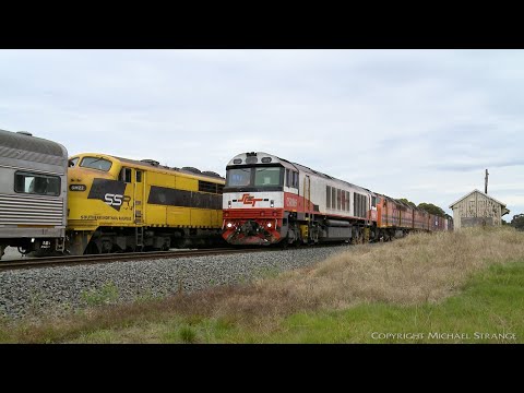 SCT / SBR 7922V Dooen Container Train Crosses 42103 & GM22 (13/4/2021) - PoathTV Railways