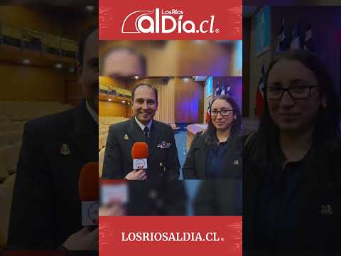 Gobernador Marítimo Juan Pablo Arancibia e Ing.Naval Pilar Álvarez inauguran Mes del Mar en Valdivia