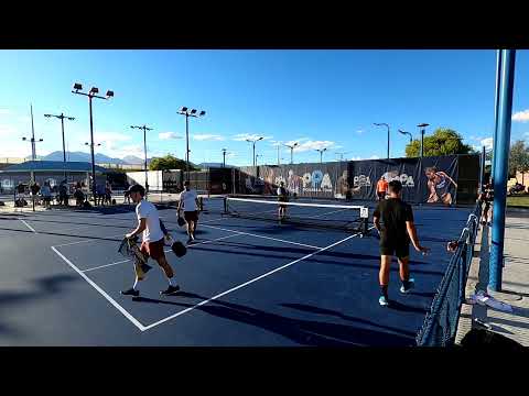 2022 PPA Championship Men's Pro Dekel Bar JW Johnson Hunter Johnson Yates Johnson