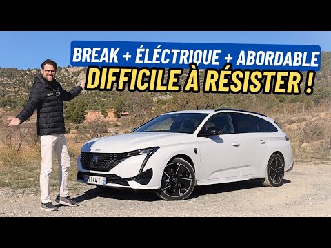 Essai de la Peugeot e308 SW 2024 - Finition GT + Eléctrique + Break pour pas trop chére !