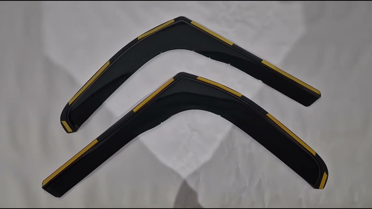 Вітровики вставні (2 шт, Niken Luxury) Video 2