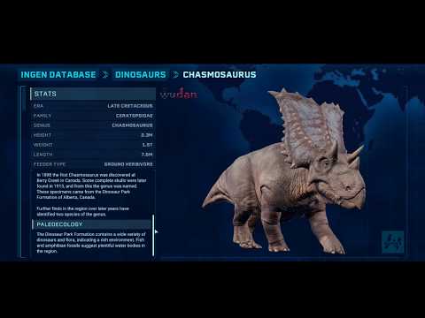 Jurassic World Evolution all 48 dinosaurs awesomely satisfying roar