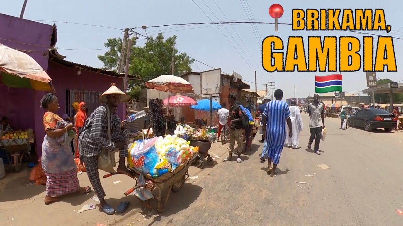 A TYPICAL DAY IN BRIKAMA, GAMBIA 🇬🇲