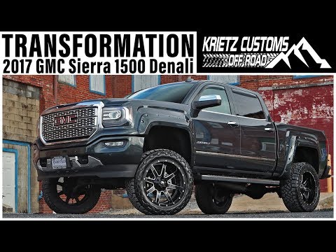How To Lift A 2017 GMC Sierra 1500 Denali with 6 Inch Rough Country Lift │ Krietz Auto