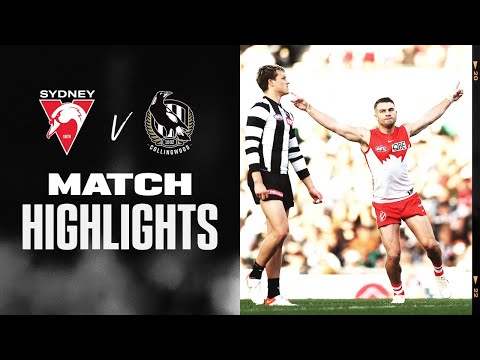 Sydney Swans v Collingwood Highlights | Preliminary Finals, 2022 | AFL