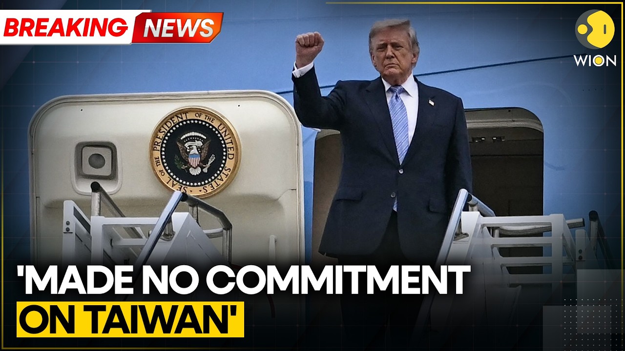 Trump-Xi Summit: Trump Remains Noncommittal On Taiwan, Decision Expected Soon | WION BREAKING