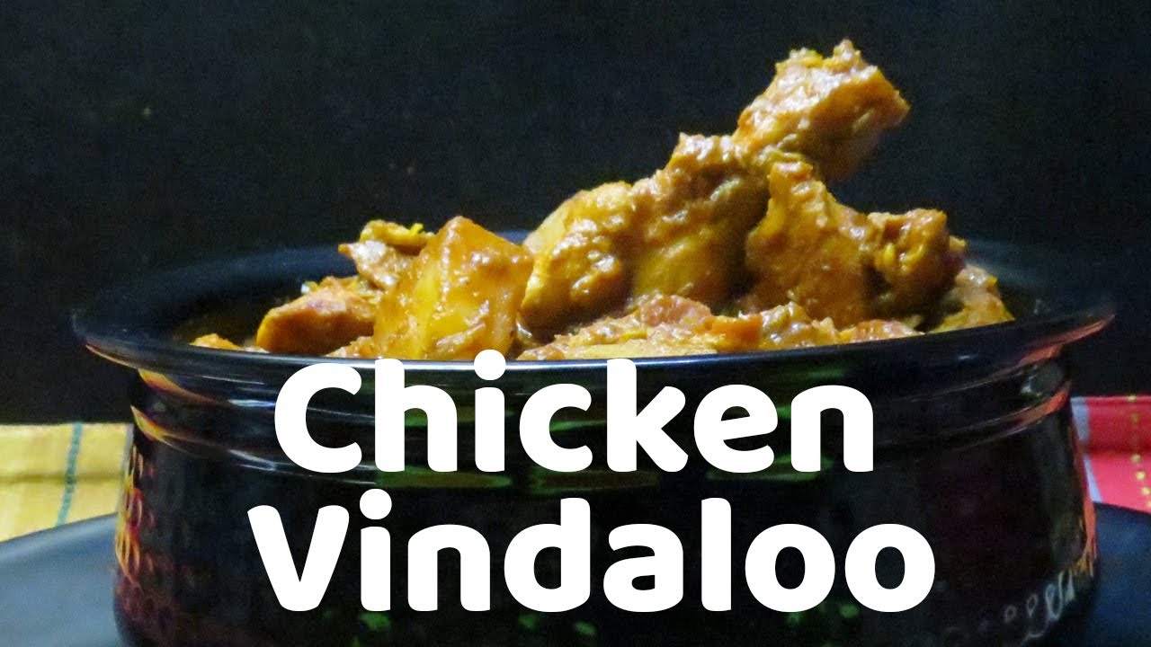 Anglo-Indian Style Chicken Vindaloo