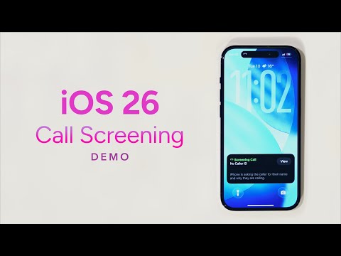 iOS 26 – Call Screening Demo