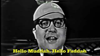 Hello Muddah, Hello Faddah Music Video