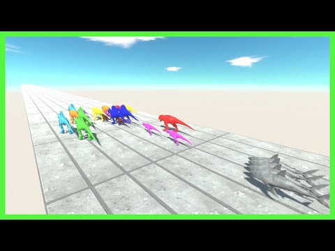 Who can escape from the attack of sharks???-- Animal Revolt Battle Simulator