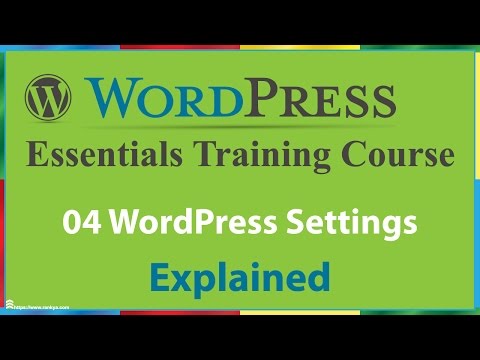 04 WordPress Settings