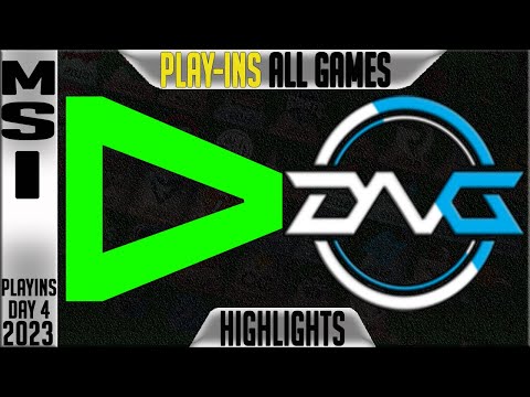 LLL vs DFM Highlights ALL GAMES | MSI Play ins 2023 Lower Round 1 | Loud vs DetonationFocusMe