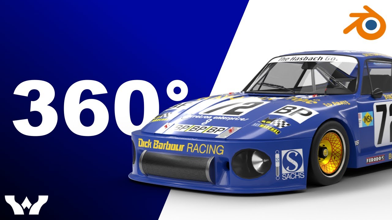 Porsche 935 Le Mans 1979-79 Barbour Racing HQ 3D Model