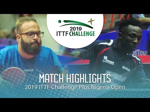 Makanjuola Kazeem vs Mohamed Shouman | 2019 ITTF Nigeria Open Highlights (Group)