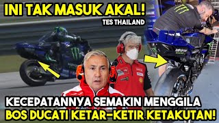 Download lagu TAK TERTANDINGI! Tes Buriram, Top Speed Yamaha M1 bikin Bos Ducati ketar-ketir ketakutan! mp3