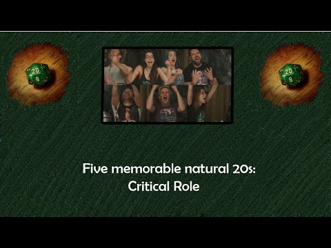 Five memorable Natural 20s | Critical Role
