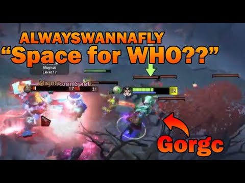 ALWAYSWANNAFLY "Gorgc Who did You Make Space For"