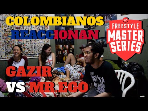COLOMBIANOS REACCIONAN a GAZIR vs MR.EGO FMS España 2021/2022 J1 [EN VIVO🔴]