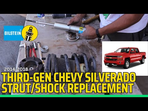 Third-Gen ('14 - '19) Chevy Silverado Strut/Shock Replacement [Bilstein 5100]