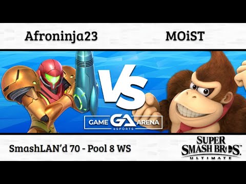 SmashLAN'd 70 - Afroninja23 vs MOiST - Pool 8 WS