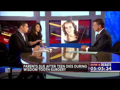 Teen death during dental surgery - Fox News December 15, 2011