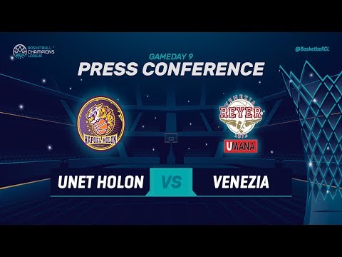 UNET Holon v Umana Reyer Venezia - Press Conference - Basketball Champions League 2018-19