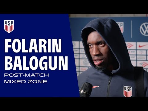 Folarin Balogun Post-Match Mixed Zone | USMNT vs. Ecuador |10.10.2025