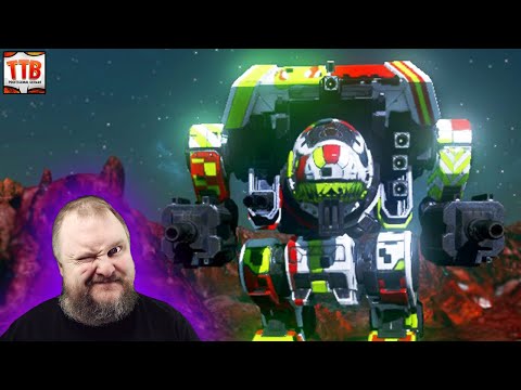 TRIPLE BIG BARRELS - Battleship-Style Mech! - Dire Wolf - German Mechgineering #694 #mwo