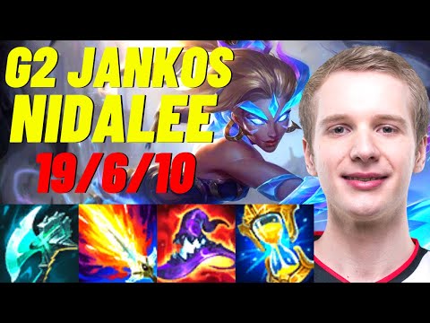 G2 JANKOS PLAYS NIDALEE VS LILLIA JUNGLE |EUW CHALLENGER PATCH 11.3| [League of Legends]FullGameplay